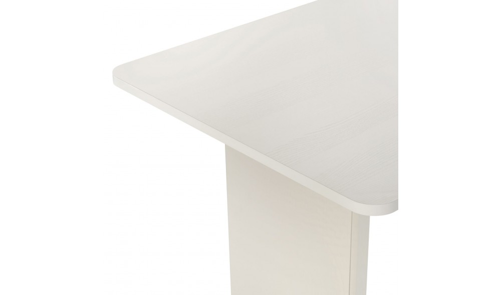 Masa de sufragerie, Linza - Wood White, 180 x 75 x 90 cm