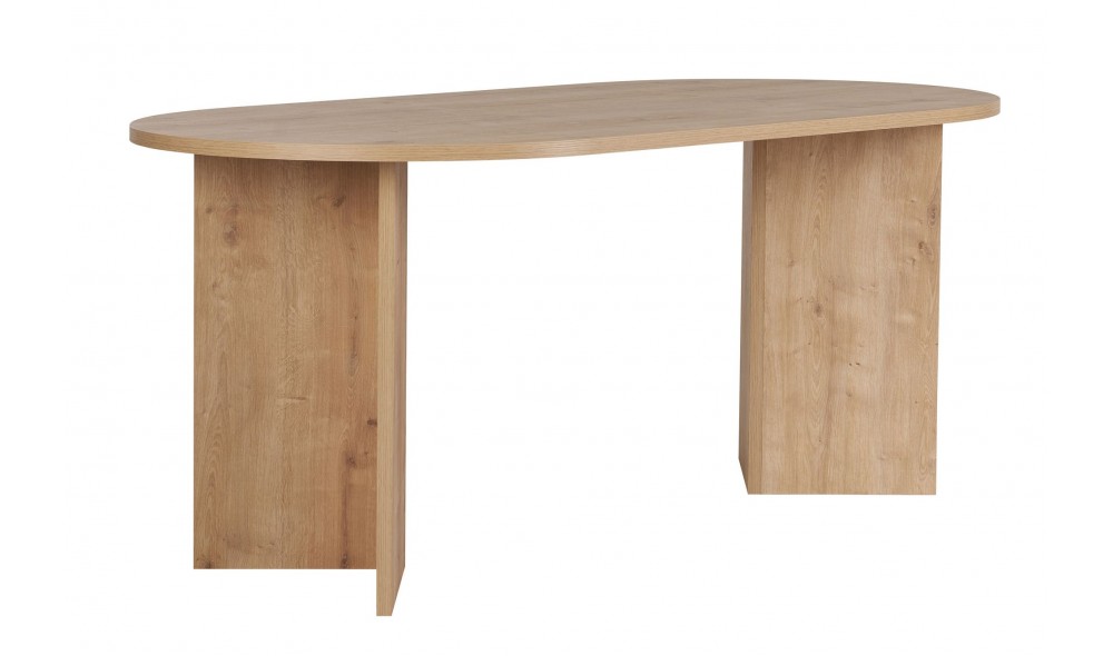 Masa de sufragerie, Sablin - Sapphire Oak, 180 x 75 x 90 cm