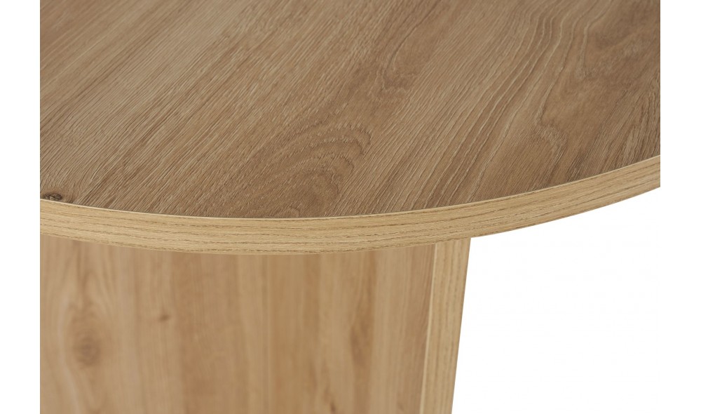 Masa de sufragerie, Sablin - Sapphire Oak, 180 x 75 x 90 cm