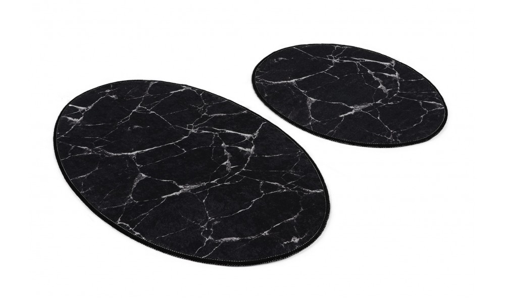 Set covoras de baie (2 piese), Marble DJT