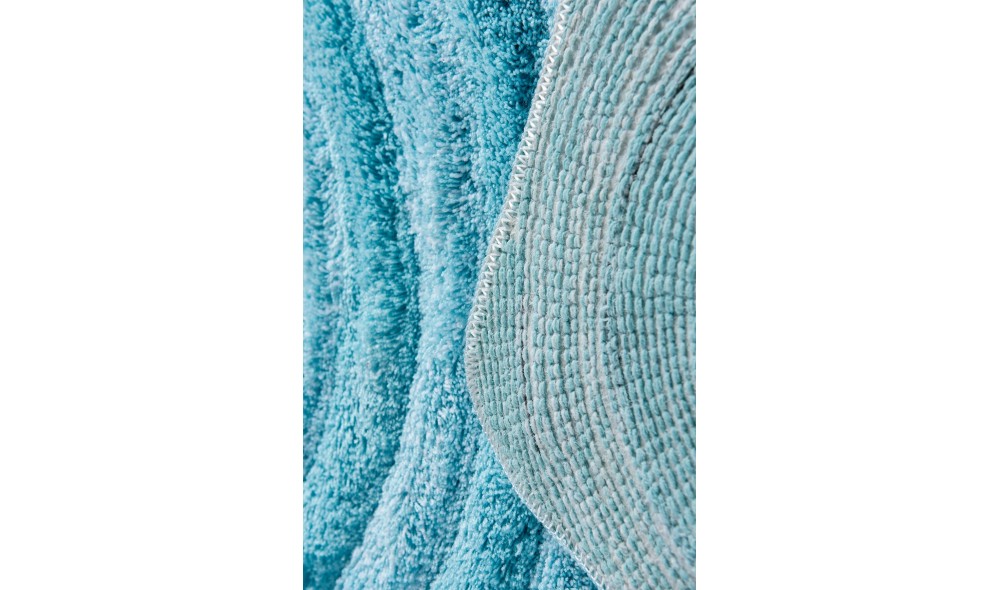 Set covoras de baie (2 piese), Wave - Turquoise