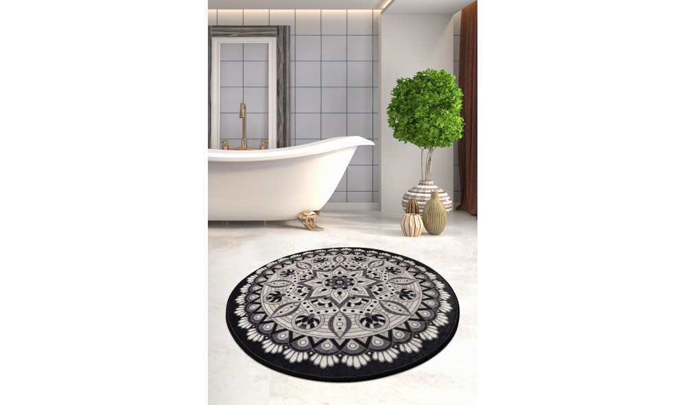 Covoras de baie, Mandal DJT - Black