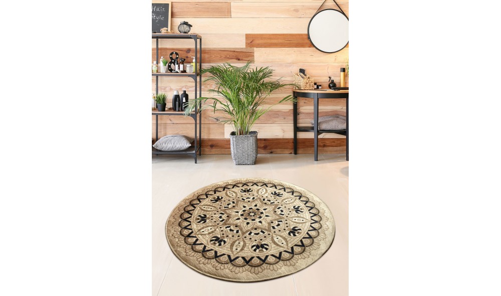 Covoras de baie, Mandal DJT - Beige