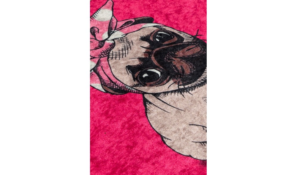 Covoras de baie, Pink Pug DJT