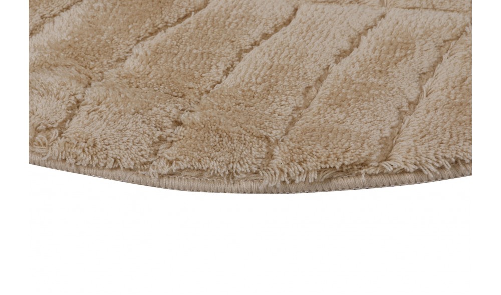 Covoras de baie, Jungle Leaf - Stone (60 x 100)