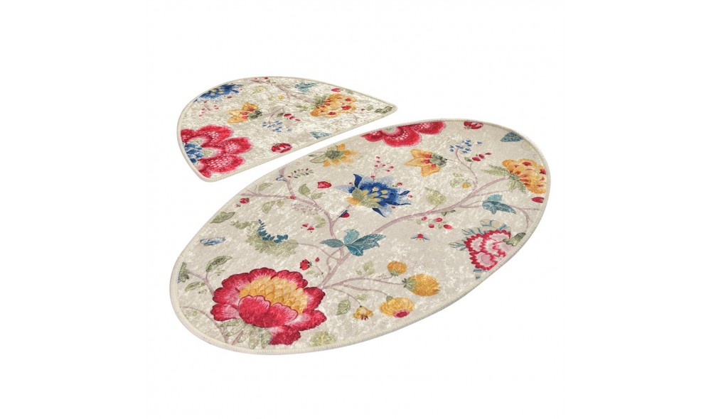 Set covoras de baie (2 piese), Arya Oval