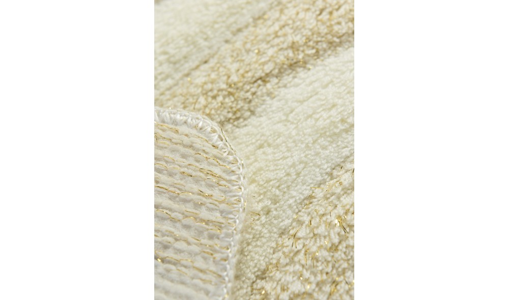 Set covoras de baie (2 piese), Wave - Ecru