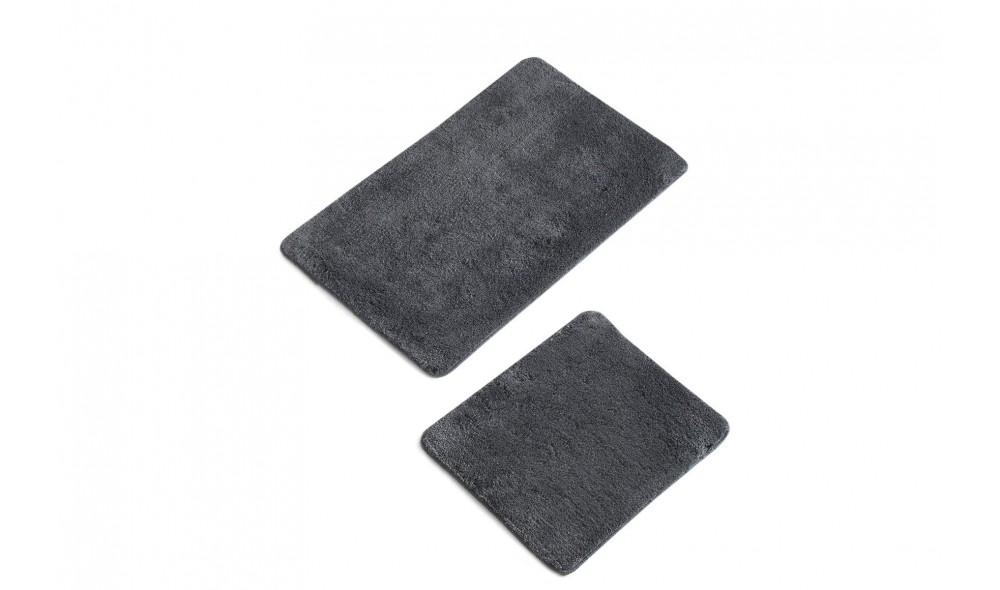 Set covoras de baie (2 piese), Colors of - Anthracite
