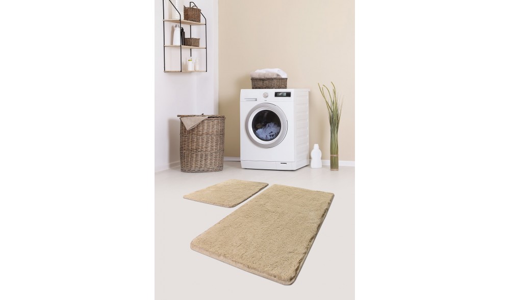 Set covoras de baie (2 piese), Colors of - Bone White