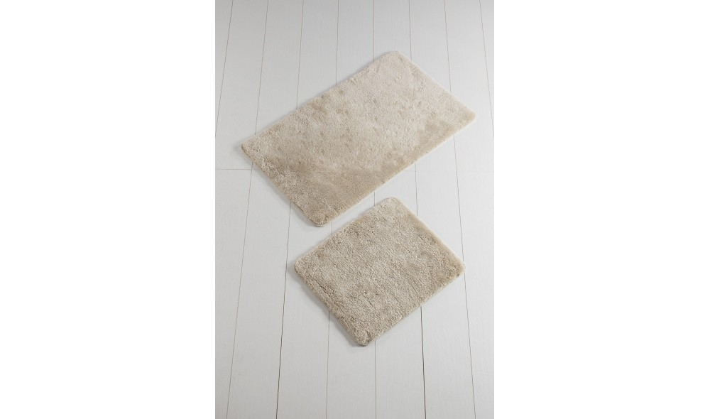 Set covoras de baie (2 piese), Colors of - Bone White