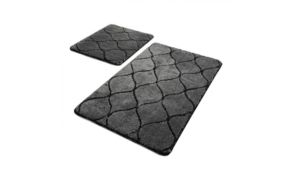 Set covoras de baie (2 piese), Infinity - Anthracite