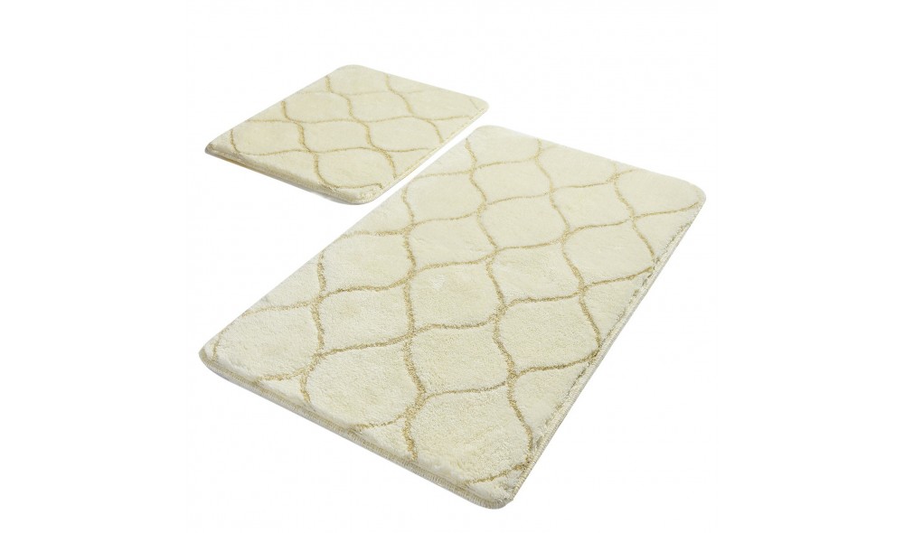 Set covoras de baie (2 piese), Infinity - Ecru