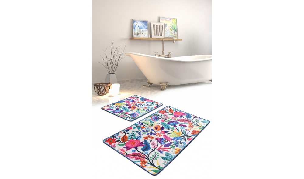 Set covoras de baie (2 piese), Pictura