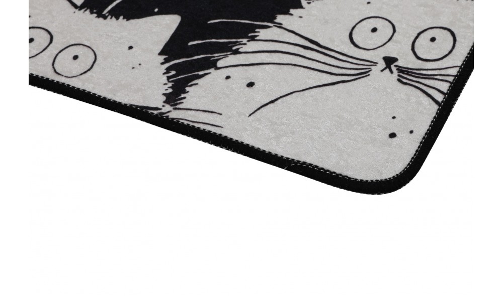 Set covoras de baie (2 piese), White Cats