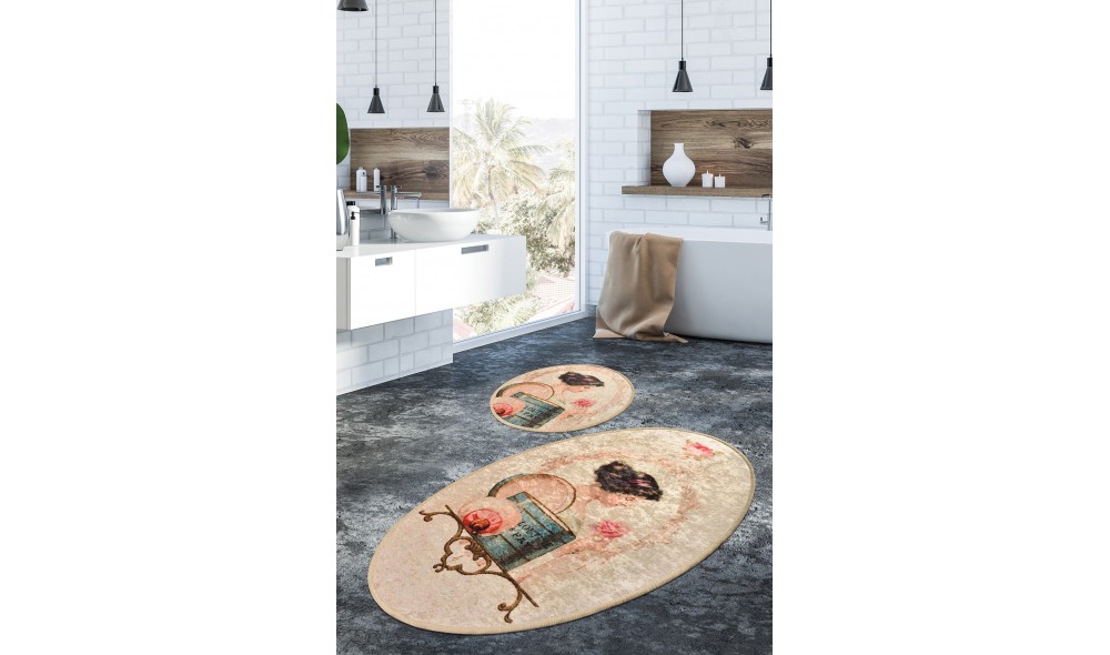 Set covoras de baie (2 piese), Glare