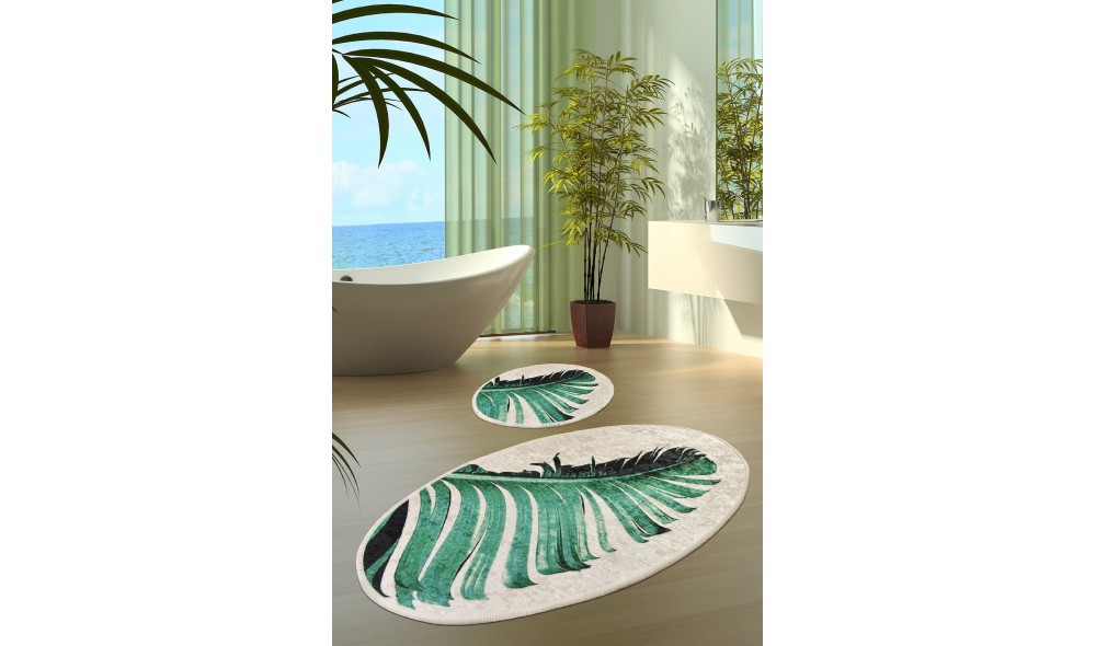 Set covoras de baie (2 piese), Floret