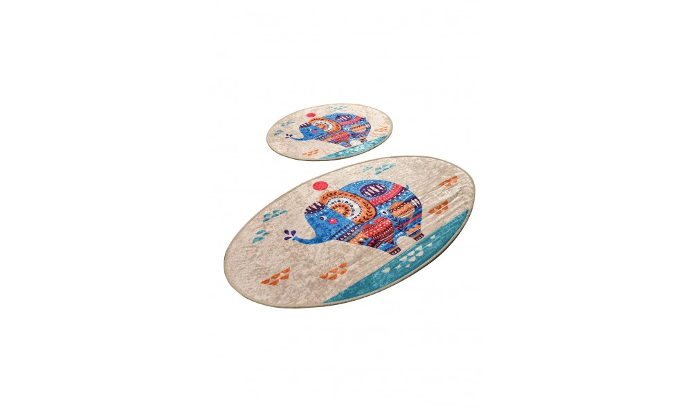 Set covoras de baie (2 piese), Etnic