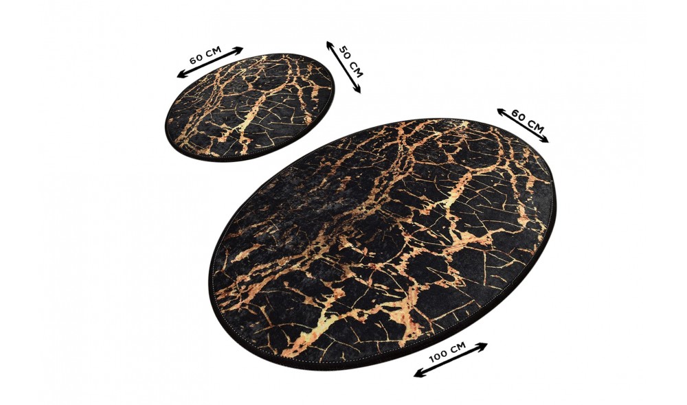 Set covoras de baie (2 piese), Goldes