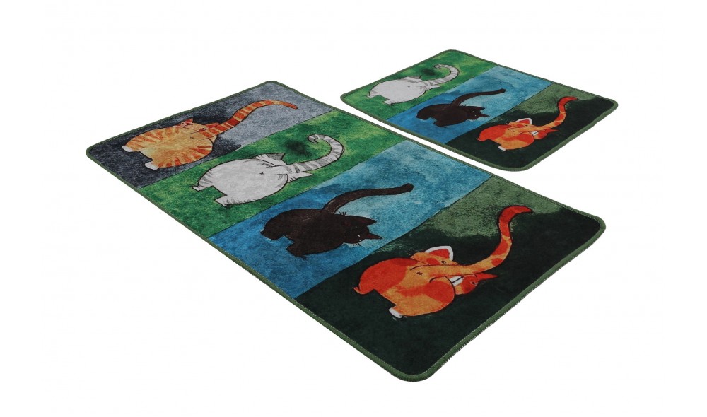 Set covoras de baie (2 piese), Gatto Carino