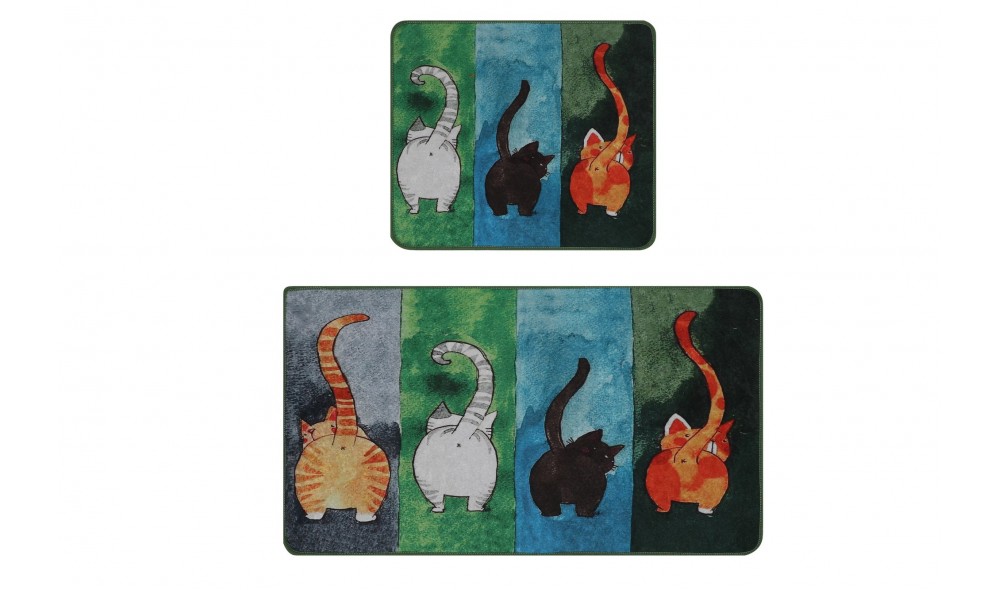 Set covoras de baie (2 piese), Gatto Carino