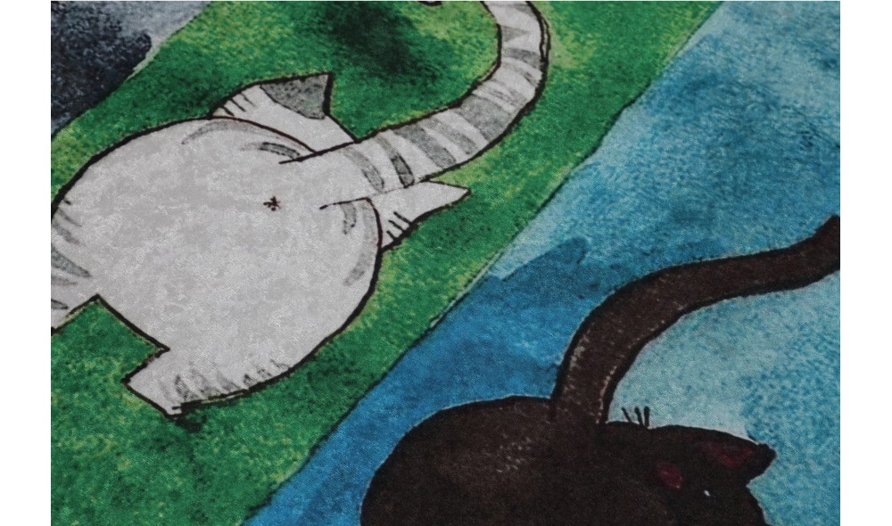 Set covoras de baie (2 piese), Gatto Carino