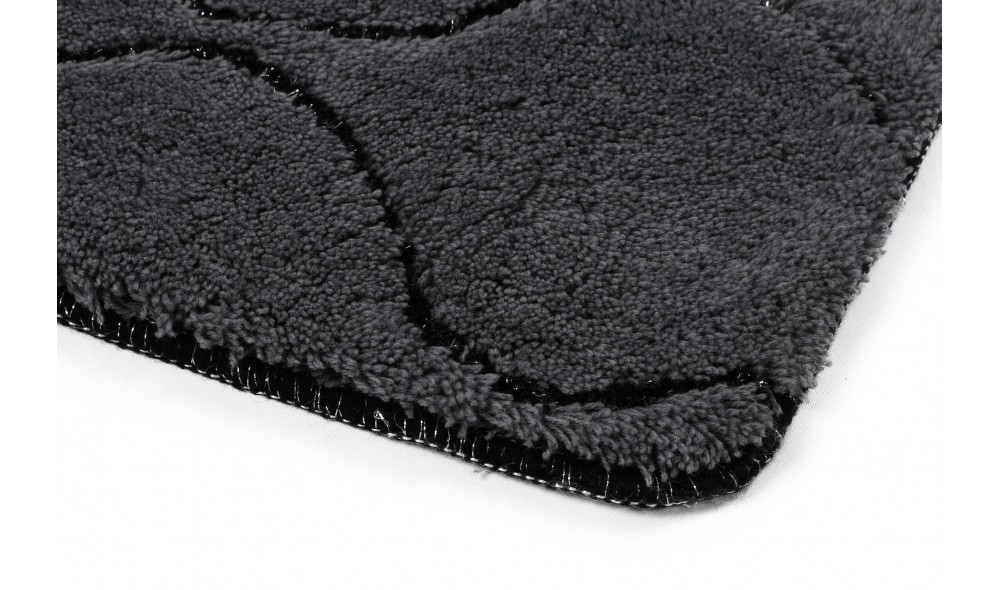 Set covoras de baie (3 piese), İnfinitiy - Anthracite