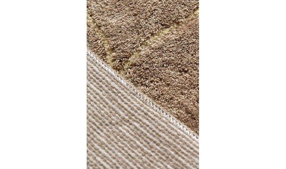 Set covoras de baie (3 piese), Infinity - Caramel