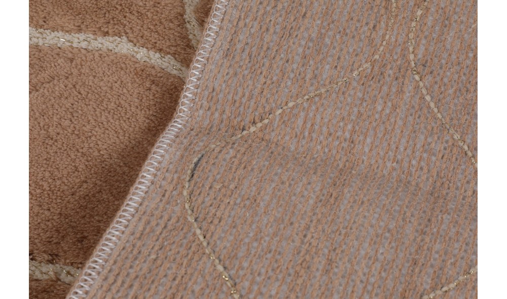 Set covoras de baie (3 piese), Infinity - Caramel