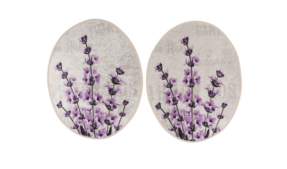 Set covoras de baie (3 piese), Lavender
