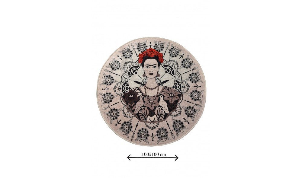 Covoras de baie, Frida Round (100)