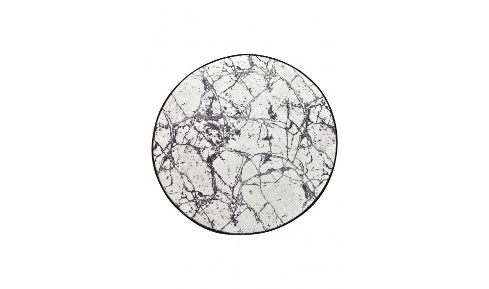 Covoras de baie, Marble (100 cm) - White