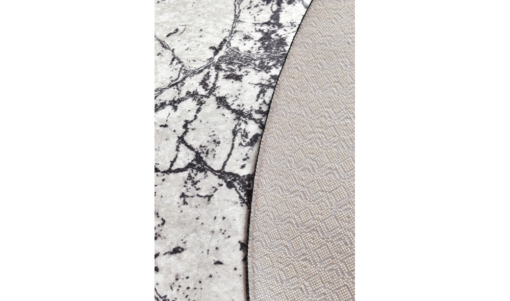 Covoras de baie, Marble (100 cm) - White