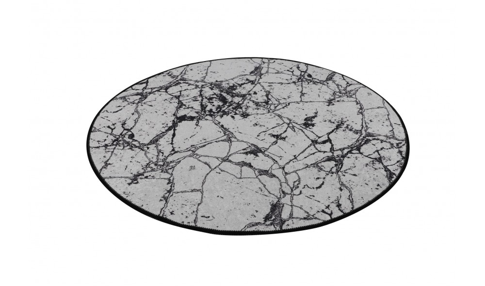 Covoras de baie, Marble (100 cm) - White