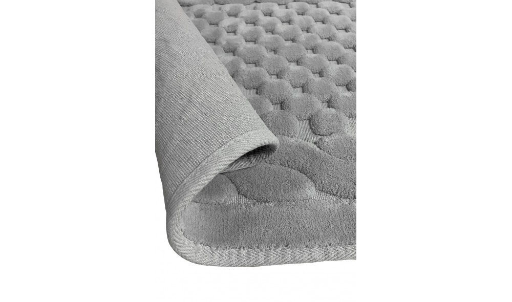 Set covoras de baie (2 piese), Bambi Cotton - Grey