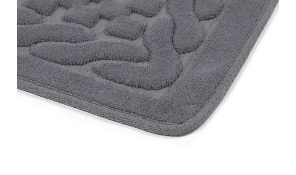 Set covoras de baie (2 piese), Bambi Cotton - Grey