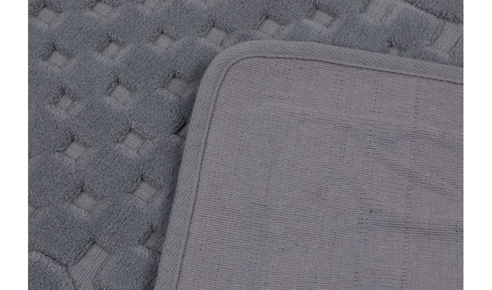 Set covoras de baie (2 piese), Bambi Cotton - Grey