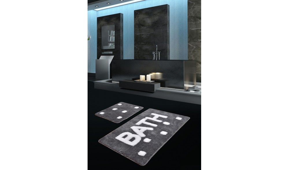 Set covoras de baie (2 piese), Bath - Fume