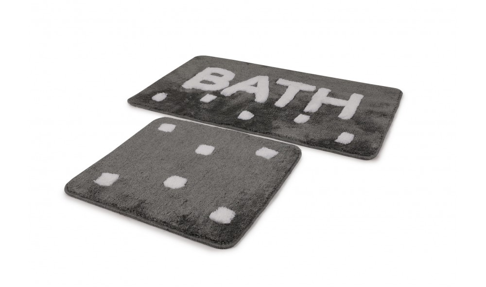 Set covoras de baie (2 piese), Bath - Fume