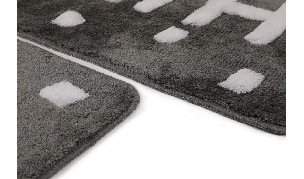 Set covoras de baie (2 piese), Bath - Fume