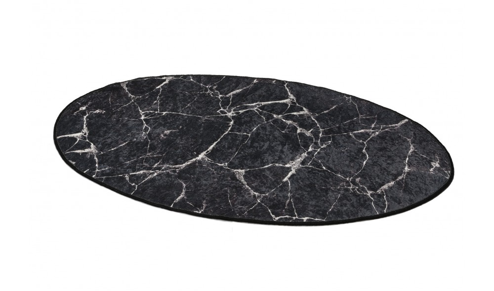 Covoras de baie, Marble DJT - Black