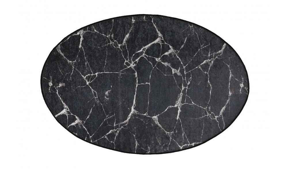 Covoras de baie, Marble DJT - Black