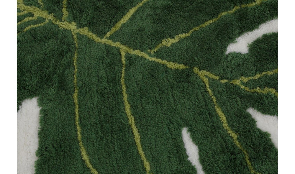 Covoras de baie, Frunze