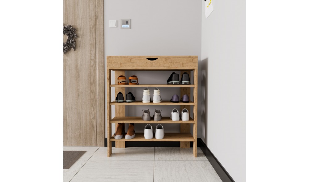 Pantofar, Royal, Stejar, 80 x 90 x 30 cm