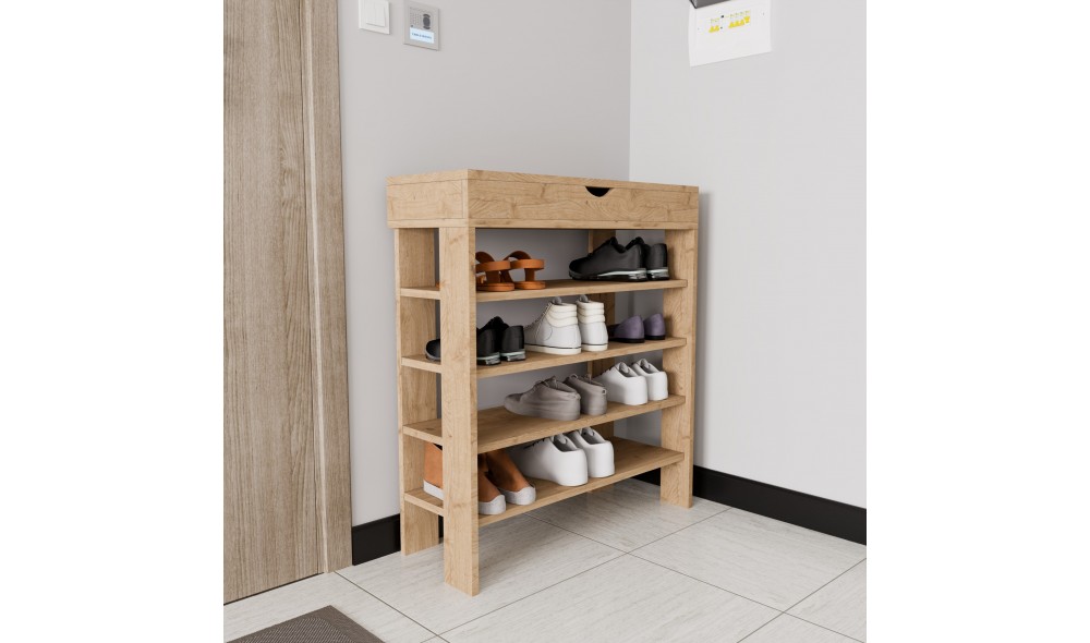 Pantofar, Royal, Stejar, 80 x 90 x 30 cm