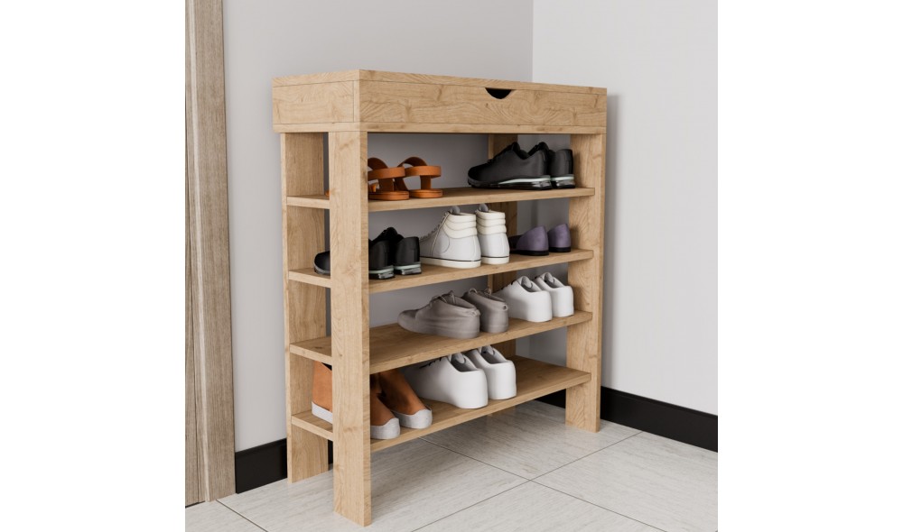 Pantofar, Royal, Stejar, 80 x 90 x 30 cm