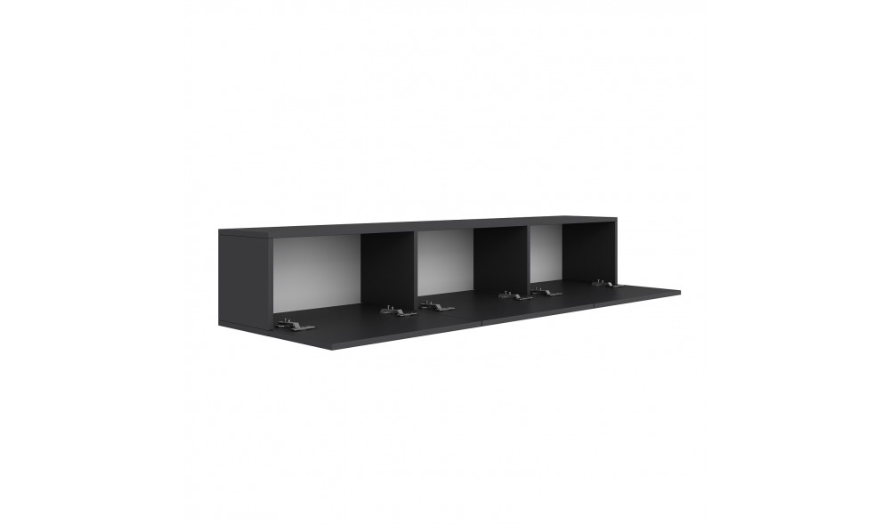Comoda TV, Sofia - Antracit, 150 x 30 x 32 cm