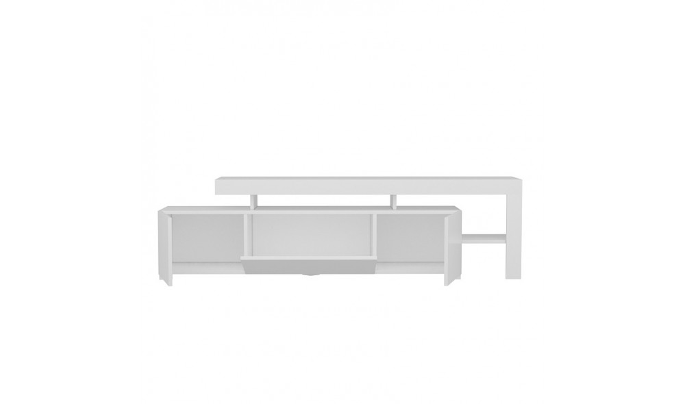 Suport TV, Beliz, Alb, 192 x 53 x 37 cm