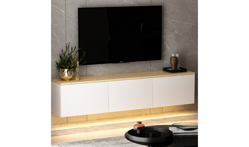 Suport TV, Neon, AlbStejar, 160 x 35 x 32 cm