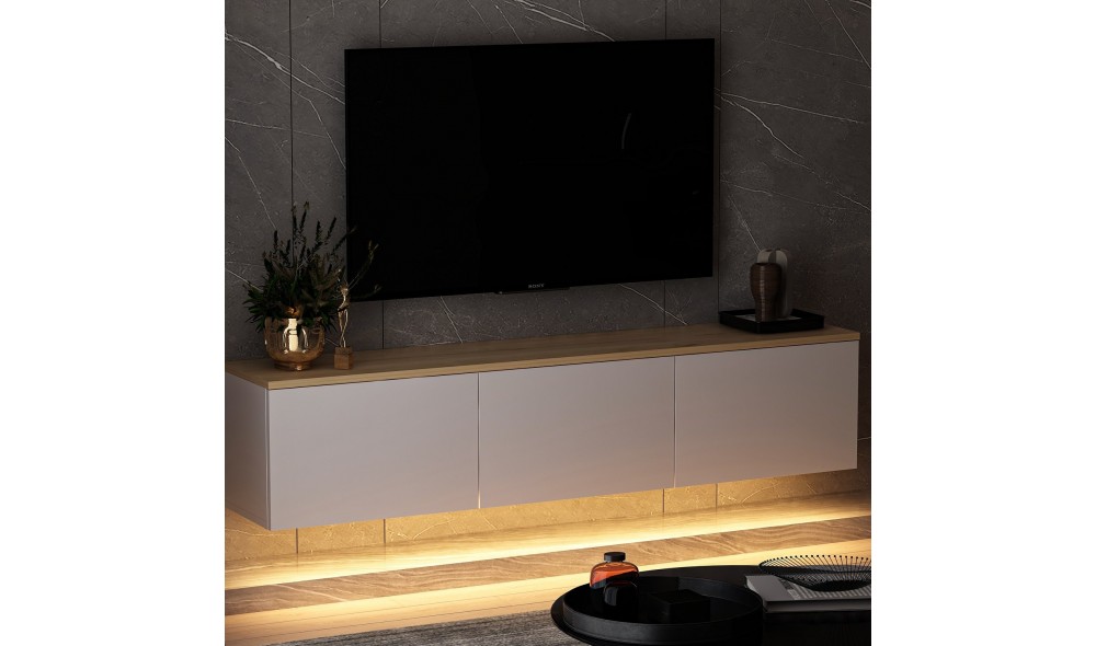 Suport TV, Neon, AlbStejar, 160 x 35 x 32 cm