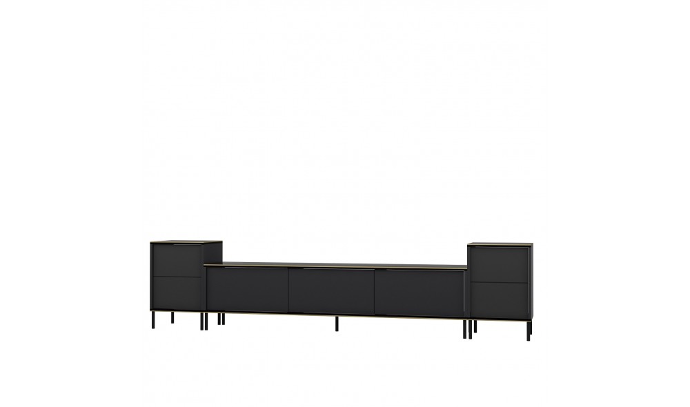 Unitate TV, Imaj, Antracit, 180 x 45 x 35 cm